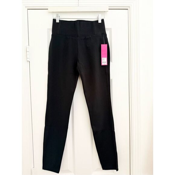 Lilly Pulitzer Pants - Lilly Pulitzer Womens Onyx Black Mia High Rise Knit Legging Pants Size XS NWT